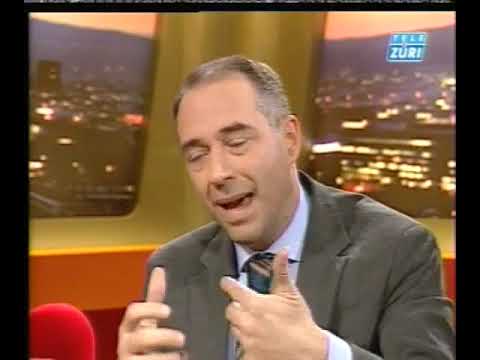 Tele Züri, Talk Täglich mit Hugo Bigi und Moritz Leuenberger, 10.03.2004