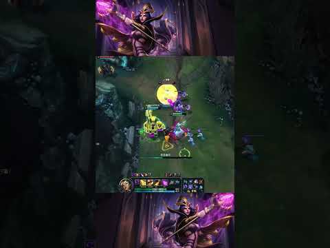 the detail is to control mirror image to absorb Taliyah Q #shorts