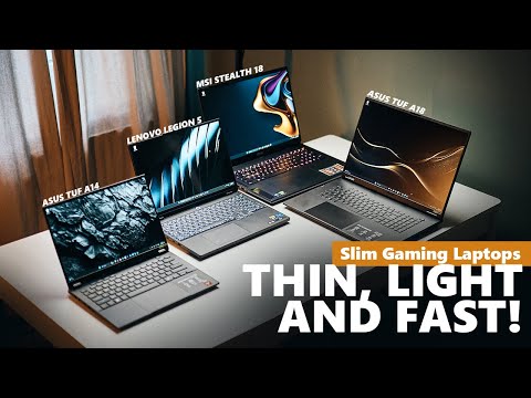 Light gaming laptops that do not break the bank (or your back)!