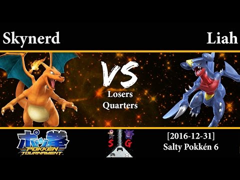 [2016-12-31] Pokkén - Skynerd (Charizard) vs Liah (Garchomp, Pikachu Libre) LQ