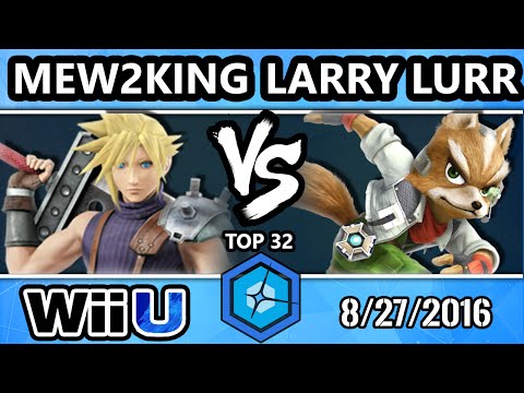 Shine 2016 Smash 4 - Echo MVG | Mew2King (Cloud) Vs. eLevate | Larry Lurr (Fox) SSB4 WQ