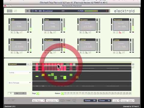 New! ELECKTROID - Drum Machine Software FIRST LOOK - by AudioSpillage for Mac OSX