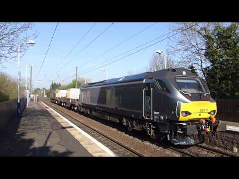 Direct Rail services 68011 top and 37604 tail 6M50 Torness to Carlisle