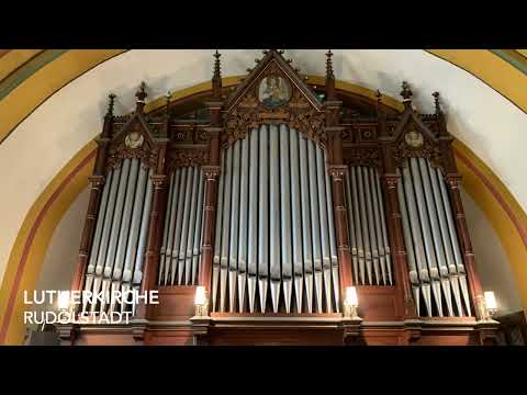 Postludium in G-Dur | Gustav Merkel | Lutherkirche | Rudolstadt | Matthias Grünert