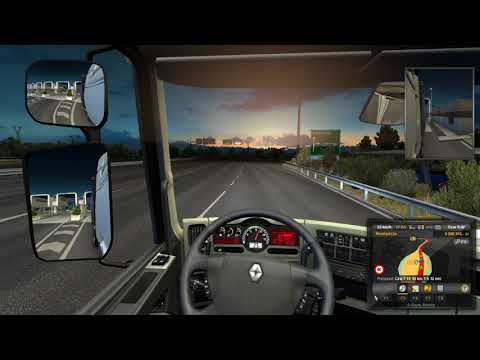 Euro Truck Simulator 2 - Catania - Messina - Widelce motocyklowe