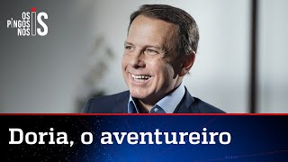 João Doria viaja para derrubar rejeição