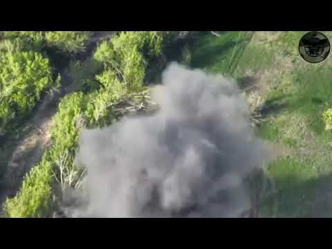 Crew of Russian T-72 tank survives after two anti tank mine blasts