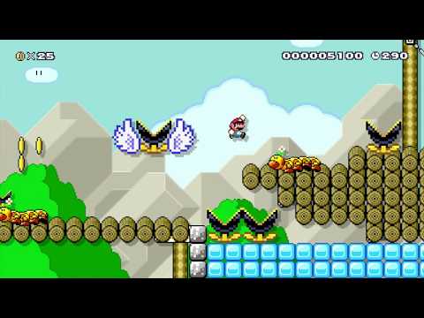 Splinter Blisters ⚡️ by Farticus ⚡️ Super Mario Maker Raw Gameplay