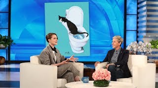 Evan Rachel Wood&#39;s Cat Taught Himself to Use the Toilet