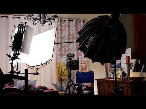 Live Newscast Anchoring Set Up From Home