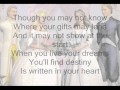 Written in your Heart- Barbie as the Princess and the Pauper w/ Lyrics