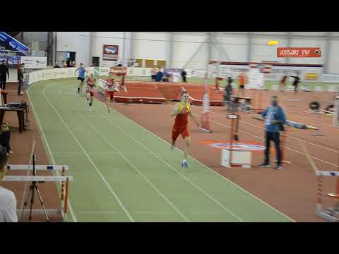 Jovan Stojoski 47,57s | 400m muškarci | Miting Crvene zvezde | 24. januar 2021