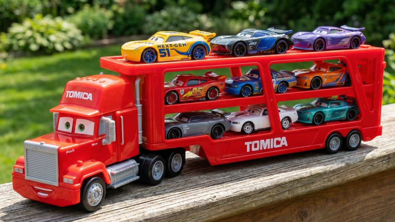 Disney Pixar Cars toys Review | Lightning McQueen, Finn McMissile, Mack, Doc Hudson,Cruz Ramirez