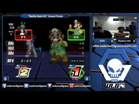 Underworld Gamez "Battle Bash 1" Waffle vs Phantom JMA