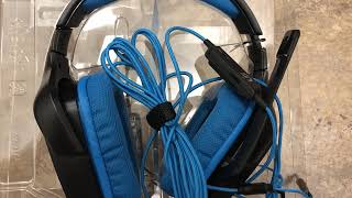 Video thumbnail for Logitech G430 7.1 DTS Headphone: X and Dolby Surround Sound Gaming Headset by technuba