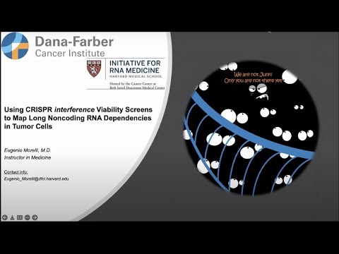 Mapping Long Noncoding RNA Dependencies in Tumor Cells; by Eugenio Morelli M.D.