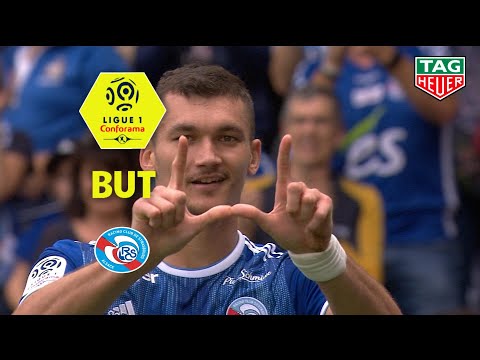 But Ludovic AJORQUE 25 / RC Strasbourg Alsace - Montpellier Hérault SC (1-0) RCSA-MHSC/ 2019-20