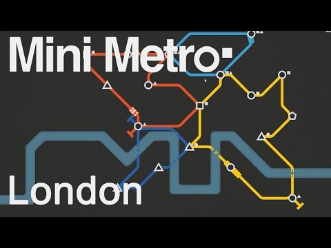 Gameplay de Mini Metro