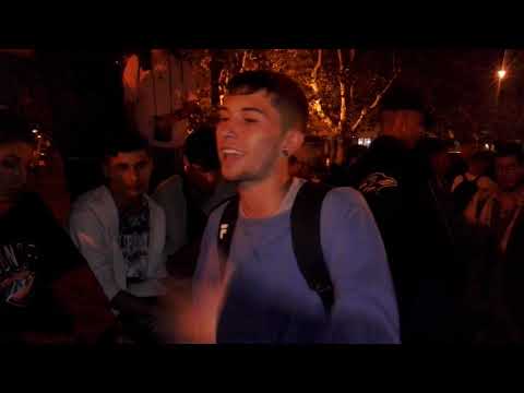 SKARAMUSA ZAICO VS RIKER 1 VS 1 EN PLAZA MITRE MAR DEL PLATA