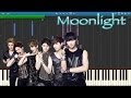 Moonlight - EXO (Piano Tutorial) [Synthesia] + ...