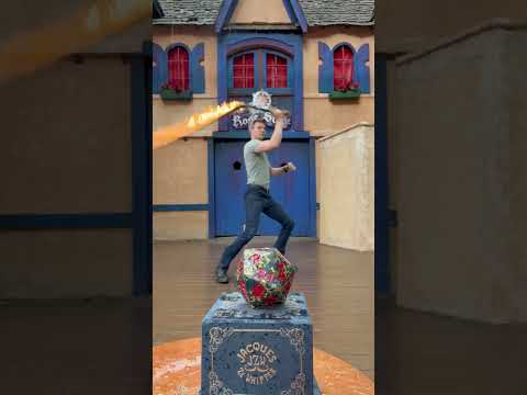 A Fire Whip in a Thunderstorm