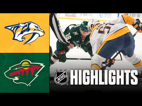 Predators vs. Wild | NHL Highlights | December 23, 2025