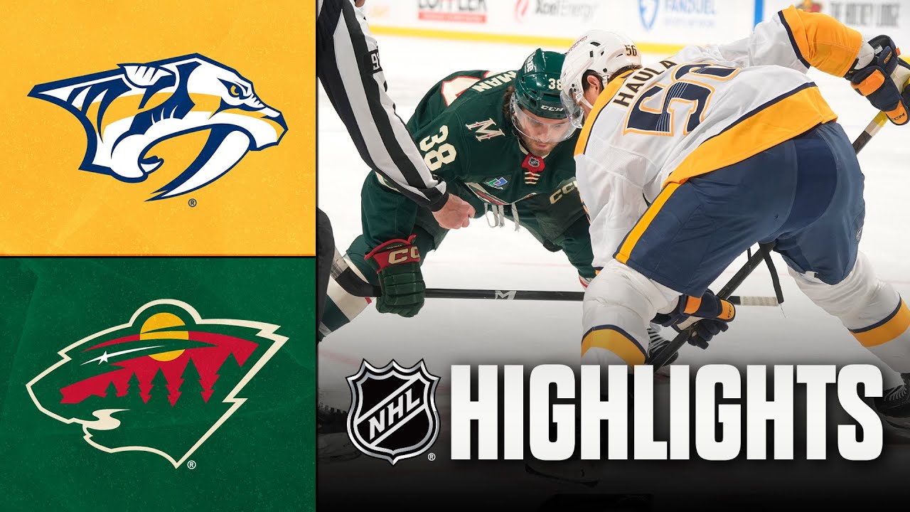 Predators vs. Wild | NHL Highlights | December 23, 2025