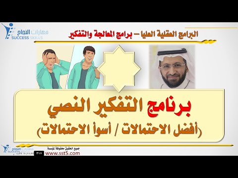 البرامج العقلية العليا Meta - Programs : برنامج التكفير النصي ( افضل / اسوأ ) مع د. محمد العامري