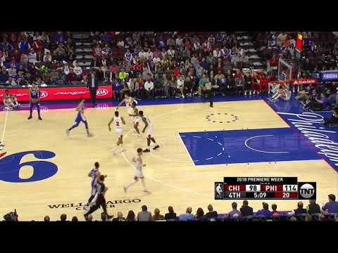 Markelle Fultz vs CHI 12 PTS    10.18.18