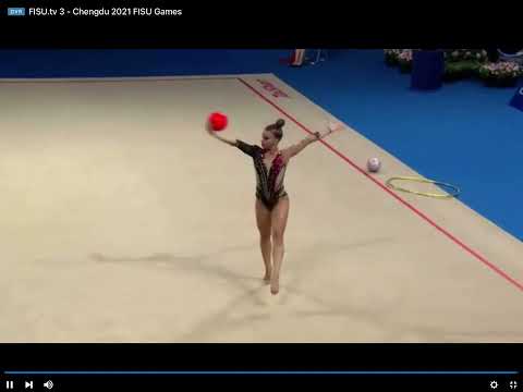 Dénisa Stepankova CZE Ball AA Chengdu WORLD UNIVERSITY GAME 2023