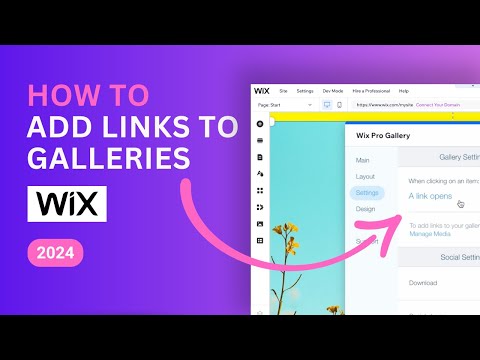 How to Add Links to Galleries in Wix – 2024 Beginner Tutorial