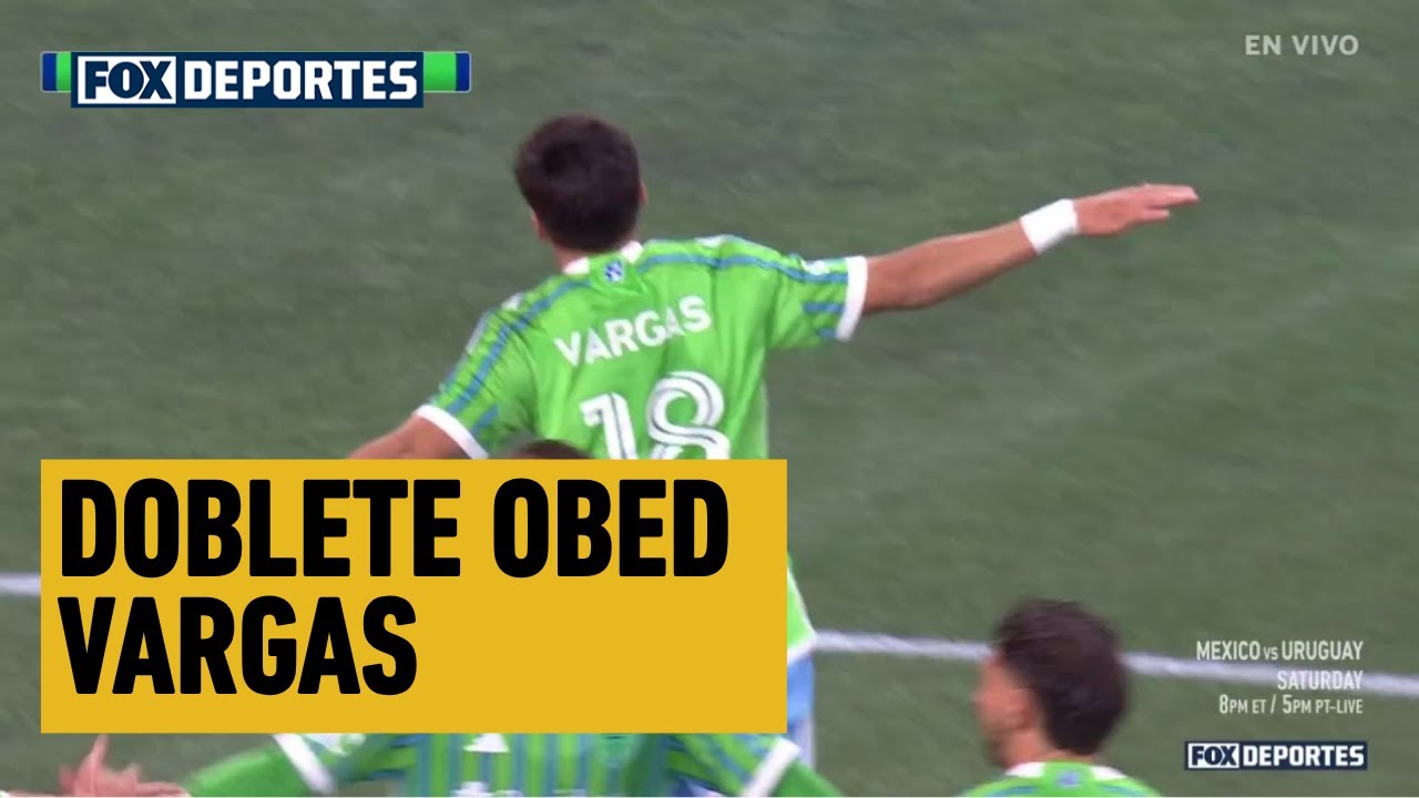 🇲🇽🔝 DOBLETE Obed Vargas | Seattle Sounders 4-2 Minnesota United | JUEGO 2 | 2025 MLS Playoffs