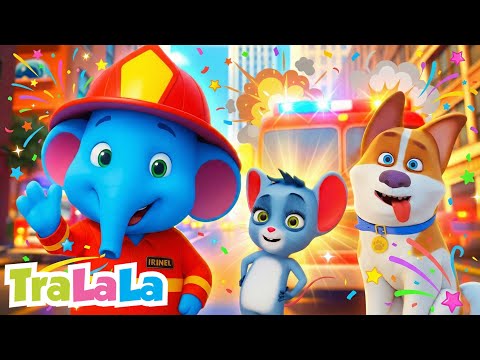 Șoricelul pe ceas + Catelul BINGO + Pompierul Irinel | Nino Nino | Cântece Educative TraLaLa