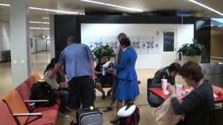 Na`Vi adventures at the airport @ The International 2013