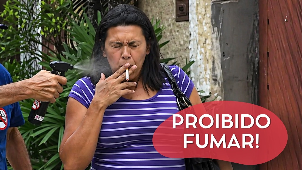 É PROIBIDO FUMAR NA FRENTE DO IVO HOLANDA | CÂMERAS ESCONDIDAS