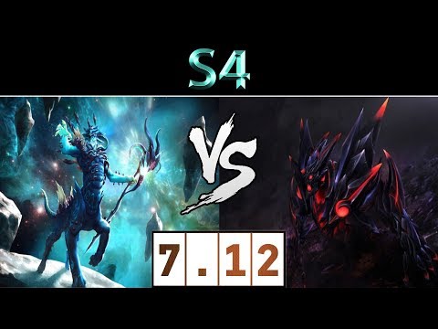 s4 [Leshrac] vs [Shadow Fiend] ► EU Ranked ► Dota 2 7.12