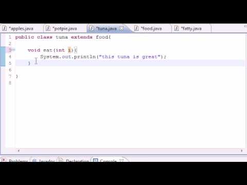 57 Java Programming Tutorial 57 Overriding Rules