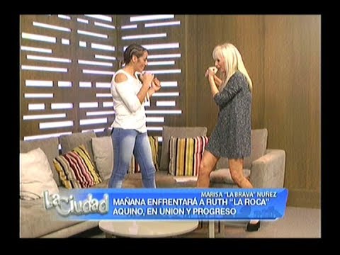Marisa "La Brava" Núñez mañana enfrentara  a Ruth "La Roca" Aquino