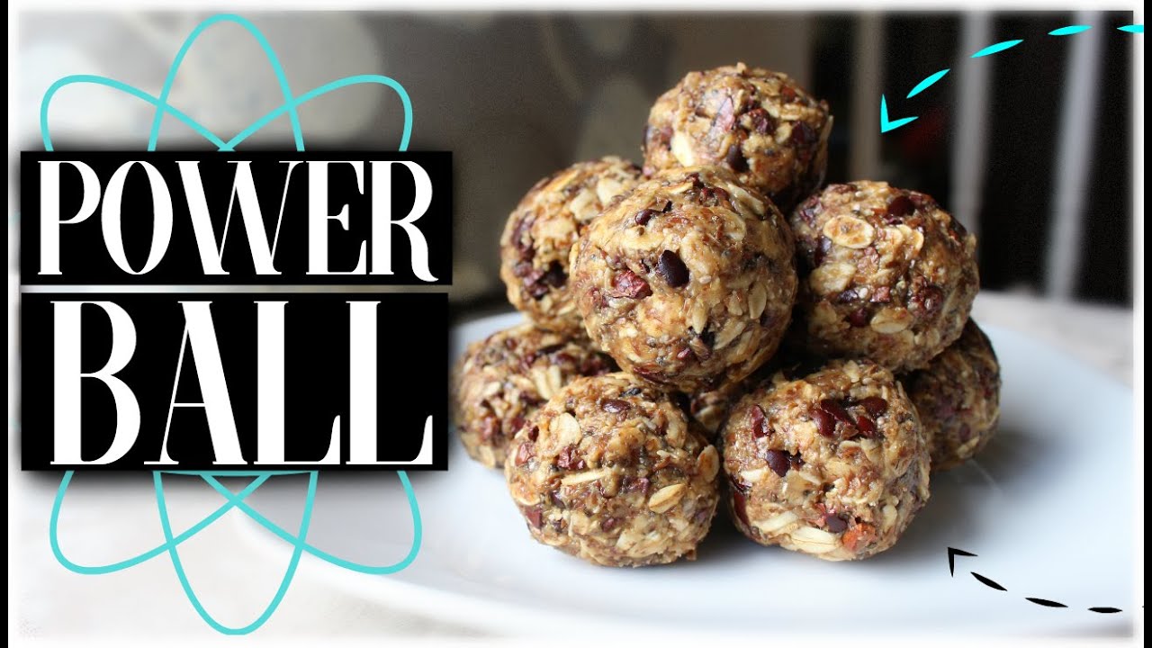 7-Ingredient Powerball | Pre-Workout Snacks