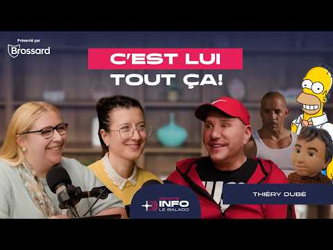 Thiéry Dubé : la voix d’Homer Simpson… et de bien d’autres personnages!