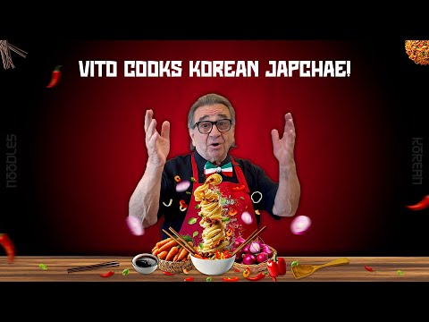 How to Make Jap Chae | Korean Sweet Potato Noodles | Vito’s Italian Cucina