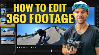 How To Edit 360 Footage Tutorial (Import, edit, export 360 footage)