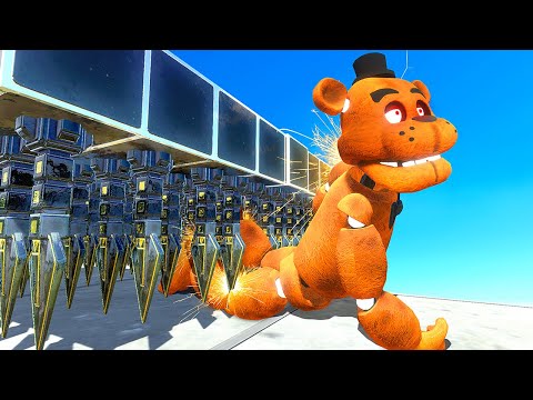 Building Traps to Stop FNAF Animatronics - Animal Revolt Battle Simulator