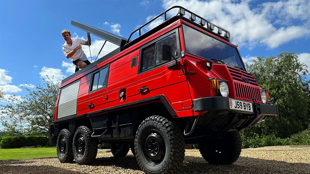 It's TIME!!! Fitting Our SELF-BUILT Pop Top Roof Conversion! Expedition Camper Build