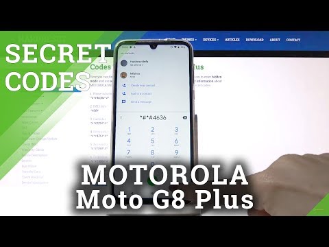 Secret Codes for MOTOROLA MOTO G8 Plus – Hidden Mode / Tricks / Advanced Settings