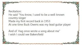 Craig Morgan - I Wish I Could See Bakersfield Lyrics