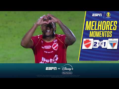 Gols e melhores lances de Vila Nova-GO x Fortaleza