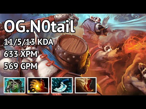 Dota Memories OG.N0tail - Brewmaster highlights - Game 3541889040 - Dota 2