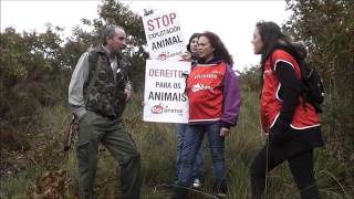 preview picture of video 'Equanimal. Boikot campeonato de caza en Xinzo de Limia - Ourense'