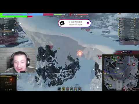 Made a streamer fall of a cliff in EBR 105 from playing his sound alerts so funny - WORLD OF TANKS